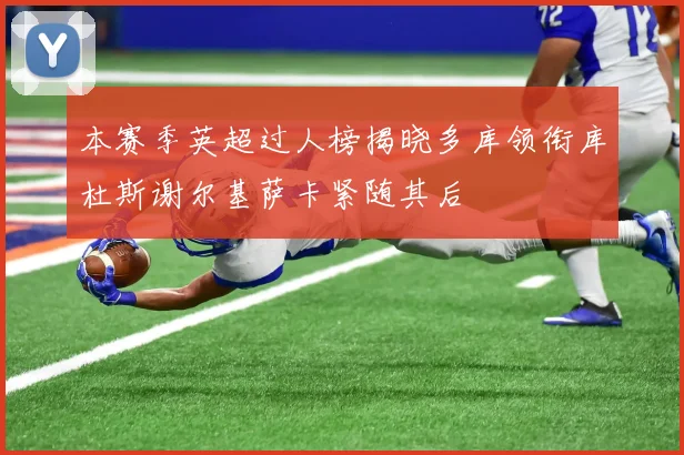 本赛季英超过人榜揭晓多库领衔库杜斯谢尔基萨卡紧随其后